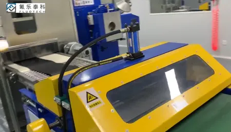 Sheeting and Cutting Process